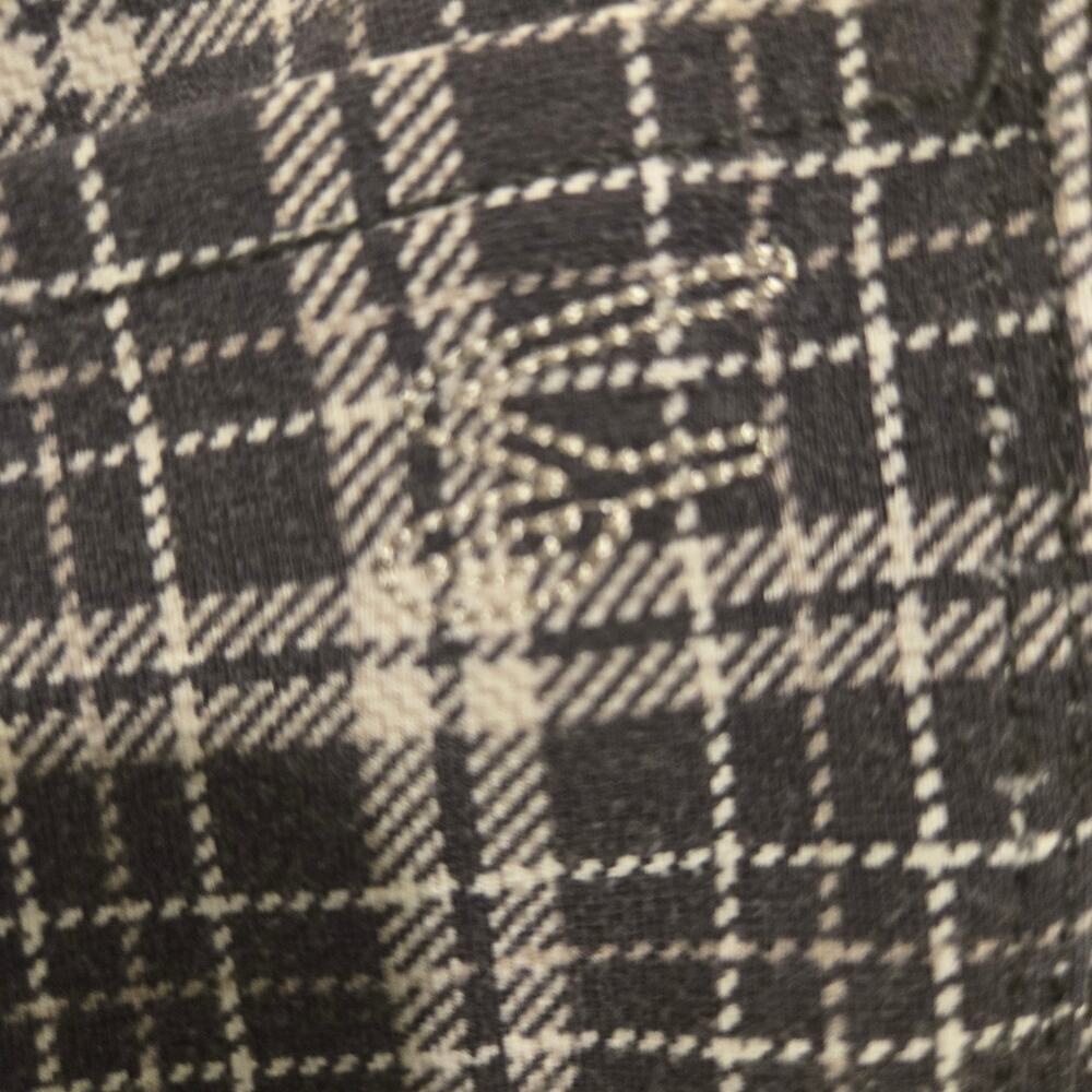 Seven Women’s Plaid Pant Leggings Size M – Stretch Slim Fit Casual Style - Picture 7 of 7